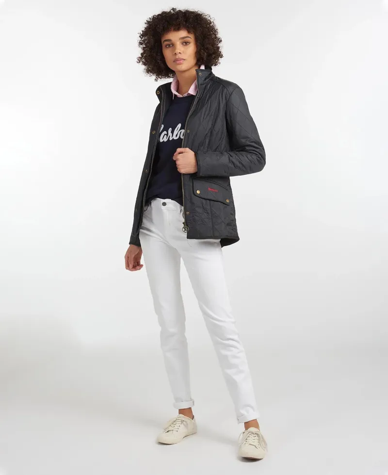 Barbour Cavalry Polar Quilt Jacket Navy-1